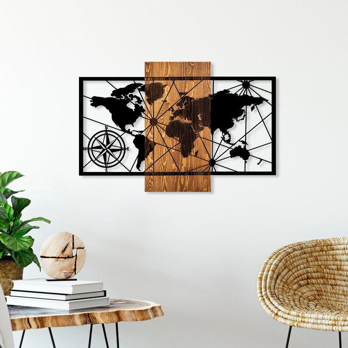 Wallity World Map 3-M